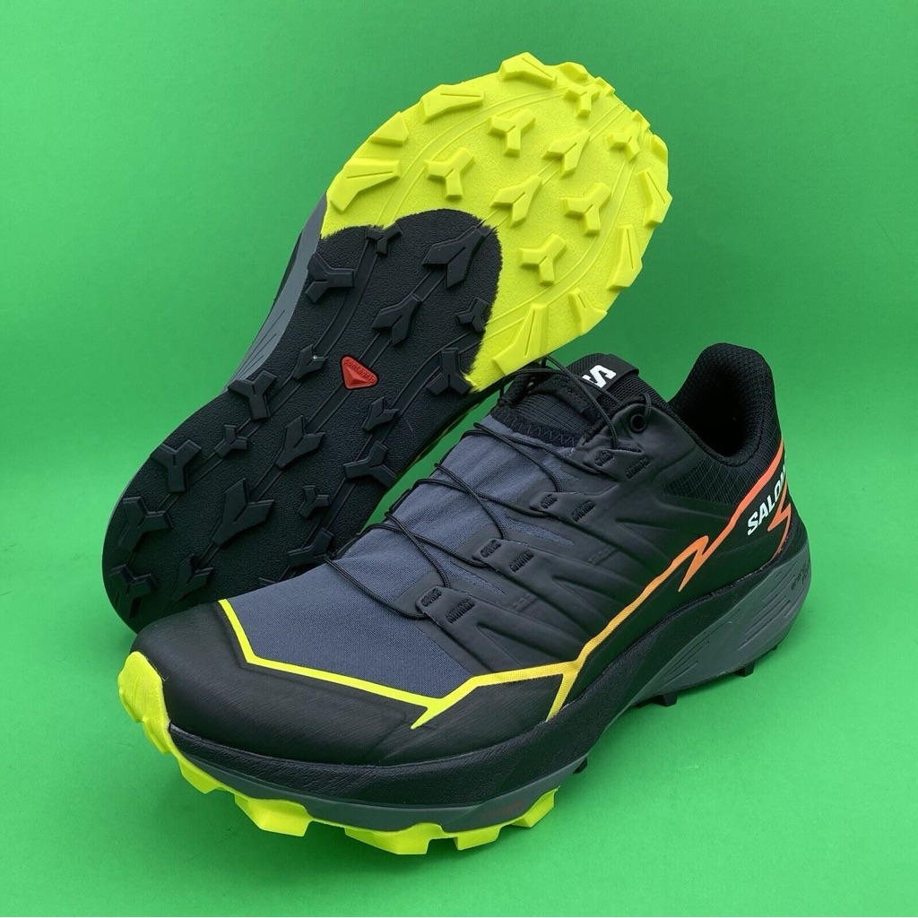 Salomon Thundercross Trail Running Shoes Blackquiet Shade Size New